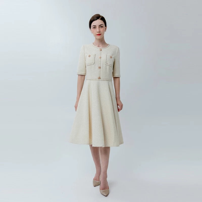 Damen Madi Chanel-Stil Kleid