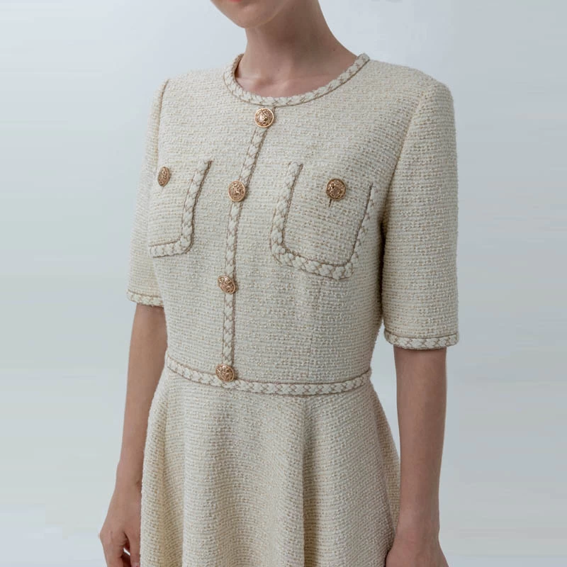 Damen Madi Chanel-Stil Kleid