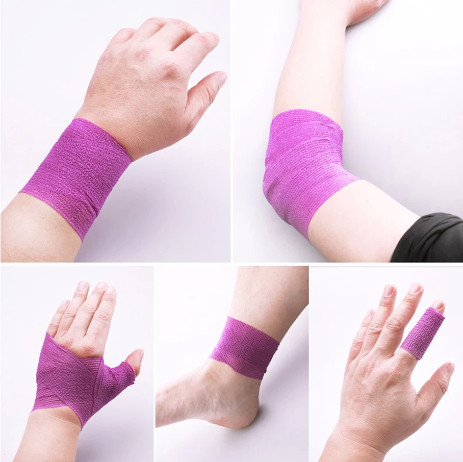 Elastic self-adhesive bandage