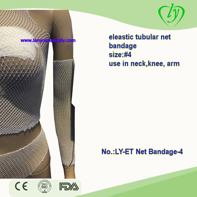 China 2018 Neue Stretch-Bandage! Hoher elastischer röhrenförmiger Netzverband genehmigt durch CER ISO Hersteller