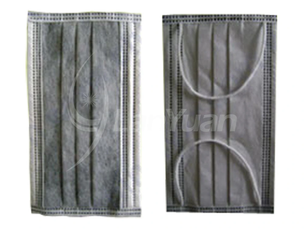 Black 4-ply Active Carton Face mask