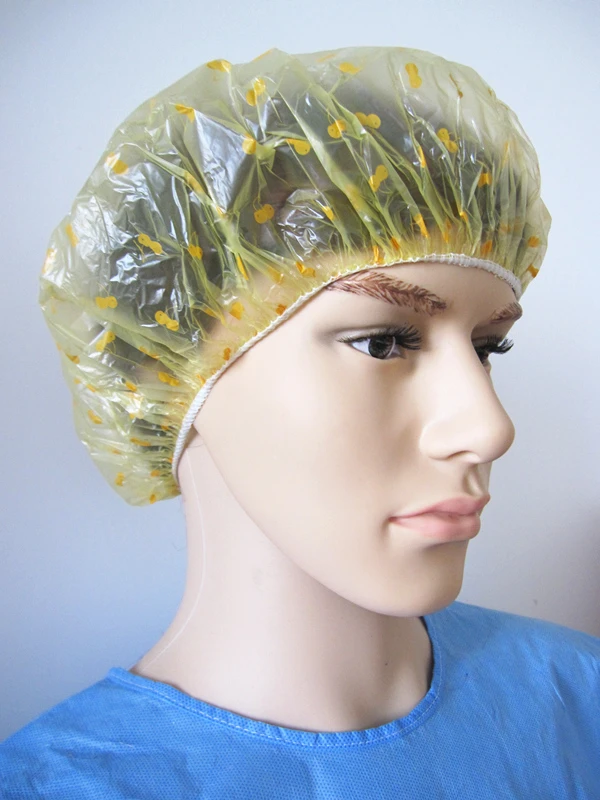 Blue Cute Little Cherry Shaped Shower Hat