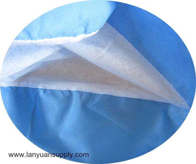 Blue Disposable SPP Doctor Cap with Easy Ties