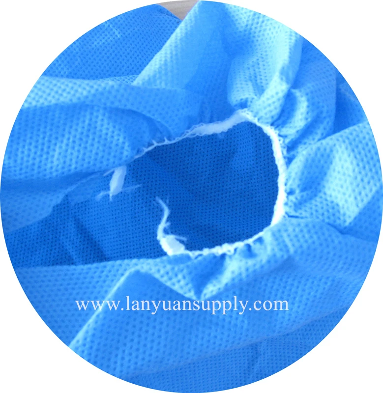 Blaue Single Ply Doctor Cap mit elastischer Band