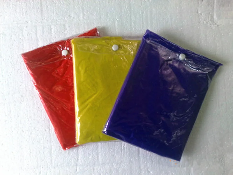 Дети Одноразовые Мягкий материал ПВХ Regenmantel