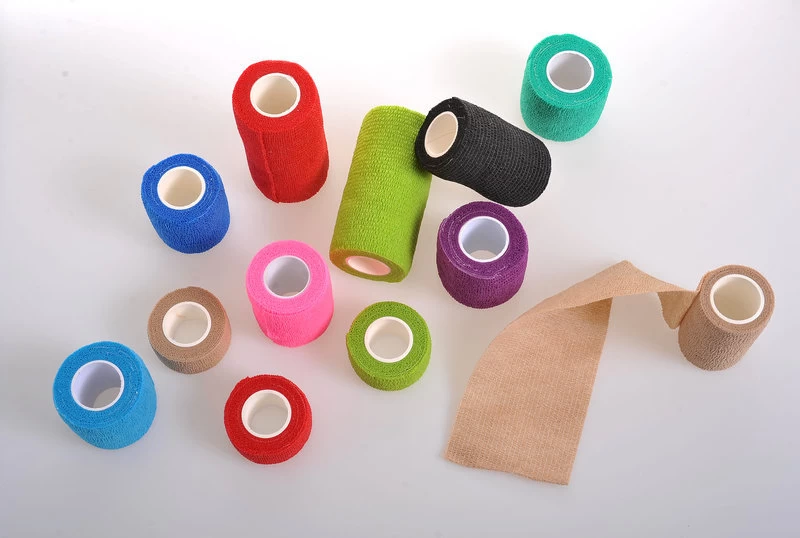 Colorful Self-adhesive Elastic Bandage in Different Specification