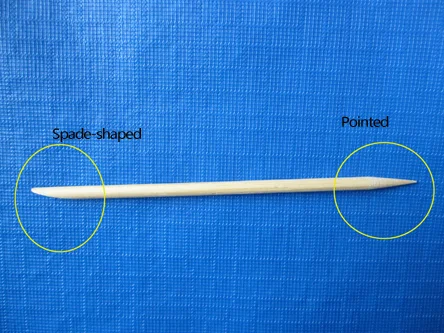 Einweg-Bambus-Maniküre-Stick für Nai Pflege