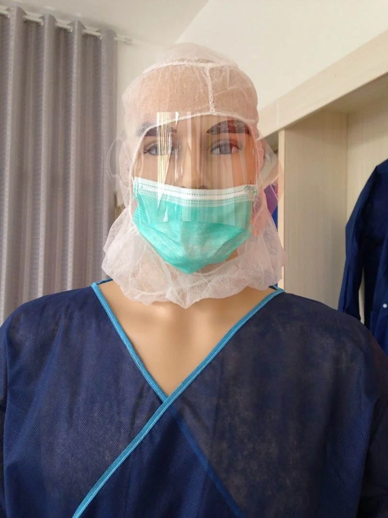 Einweg-Dark Blue PP SPA oder Hotel nutzen Bademantel