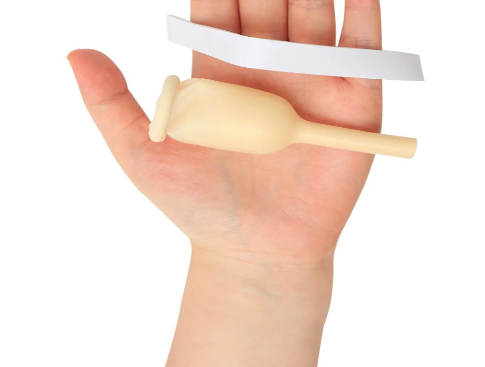 Einweg-Latex-männlicher Katheter extern