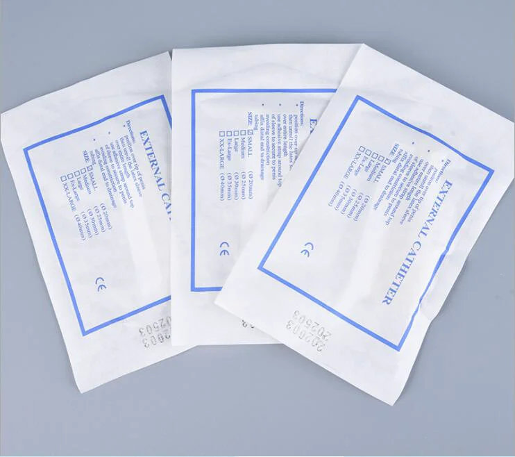 Einweg-Latex-männlicher Katheter extern