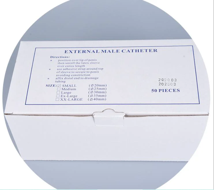 المتاح اللاتكس الذكور البول القسطرة الخارجية