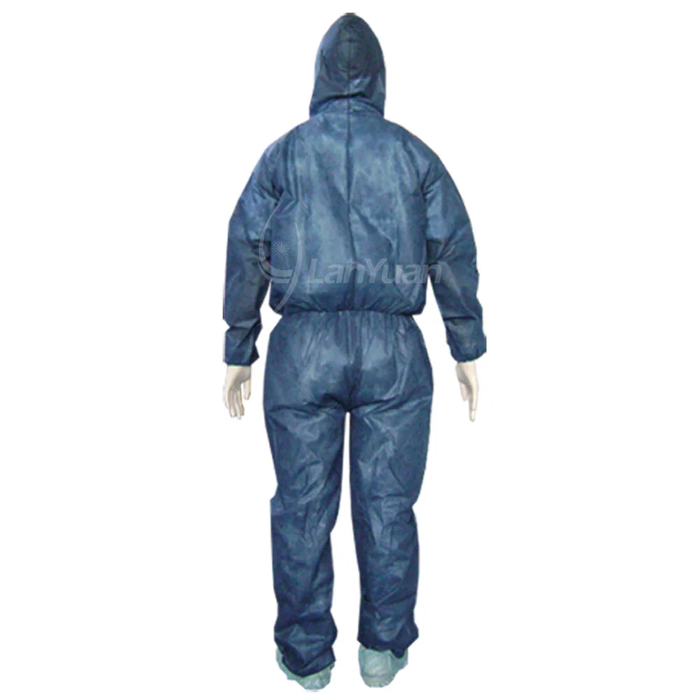 Einweg-mikroporöser Coverall, Schutzkleidung