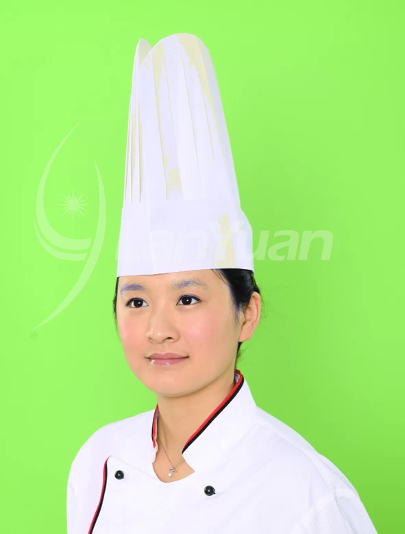 Disposable Nonwoven Chef Hat(Top-round)