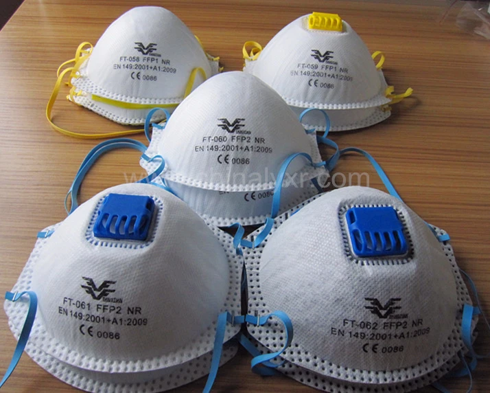 قناع يمكن التخلص منها محبوكة FFP1 الغبار الوجه