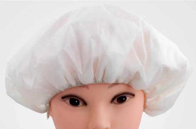 Casquillo seco médico no tejido desechable de los PP del solo casquillo elástico de la cubierta de la mafia