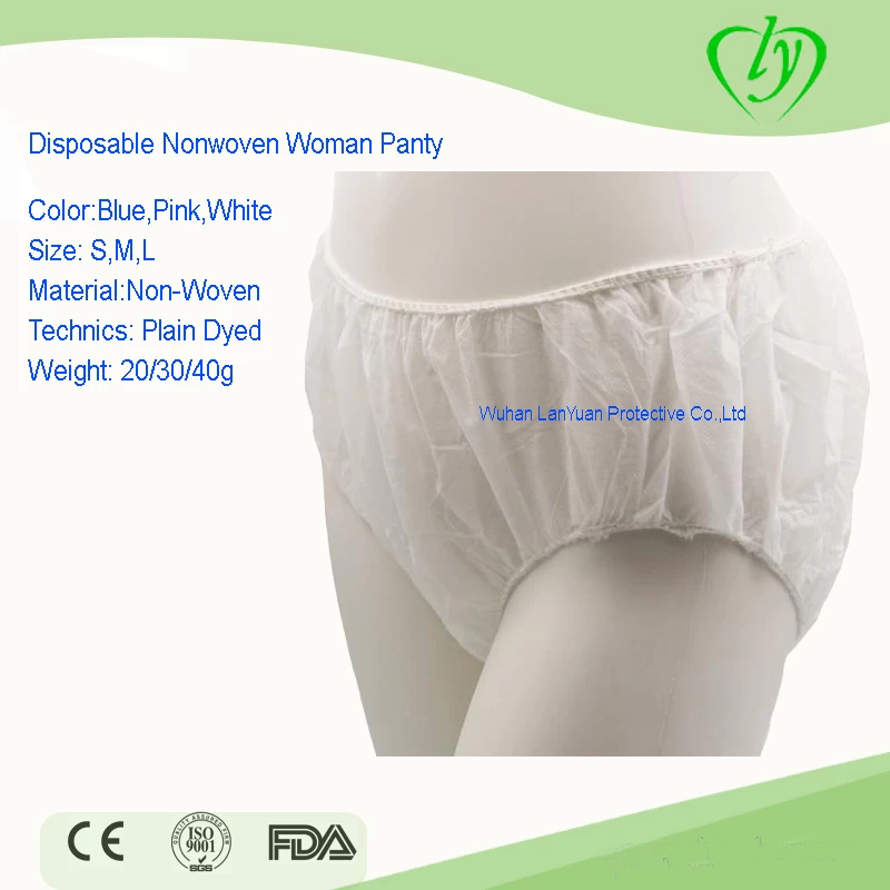 FRCOLOR 50Pcs Disposable Thong Panties Sauna SPA Thong Panties