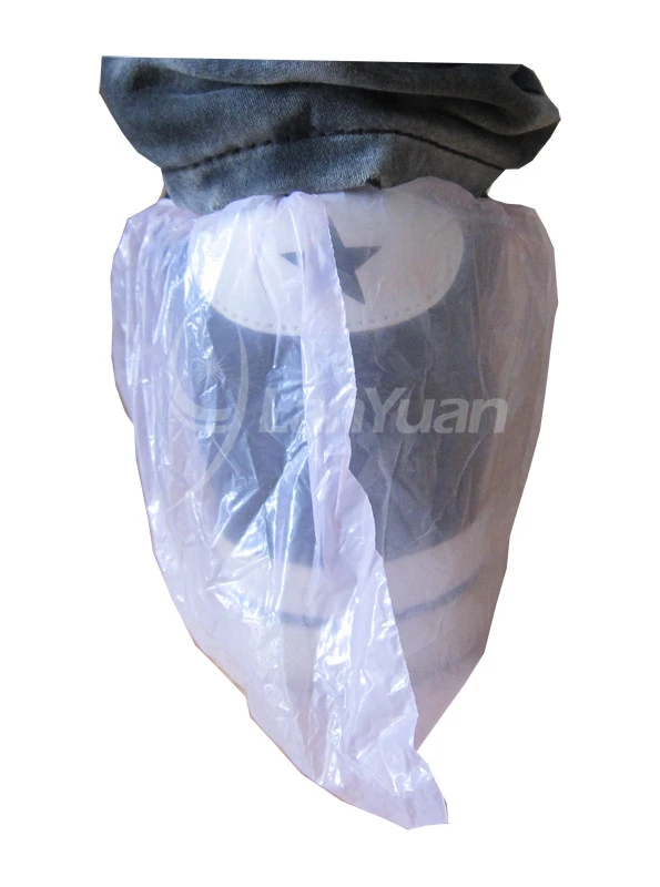 Wegwerf-PET rosa Schuhabdeckung