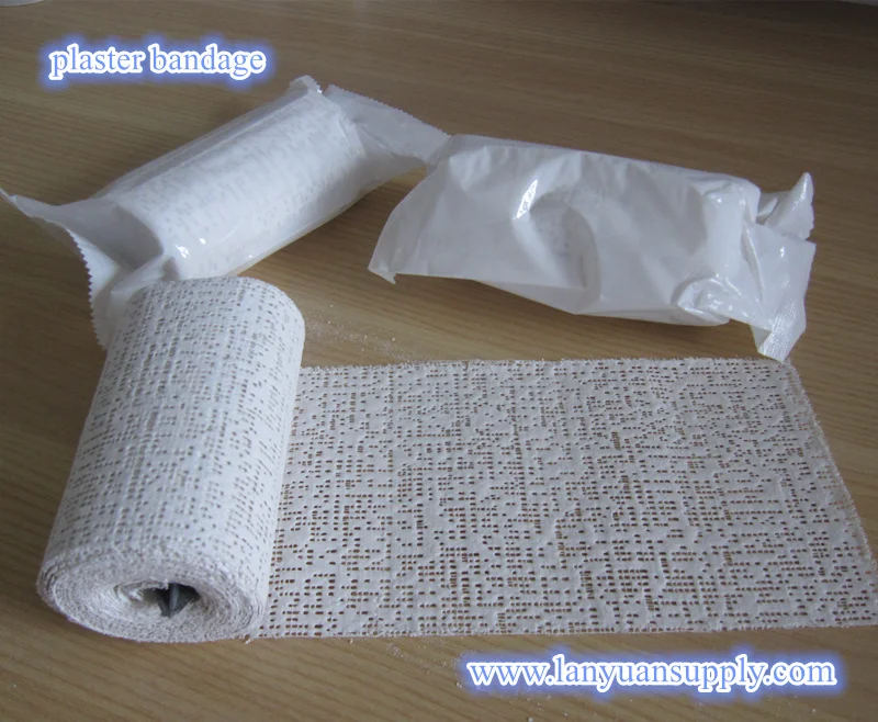 يمكن التخلص منها ضمادة جبس للالذراعين والساقين كسور العظام الثابتة