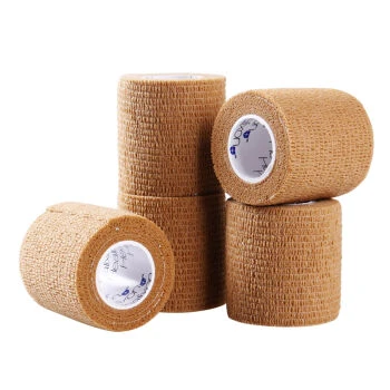 مرونة ذاتية اللصق ضمادة الشاش الشريط