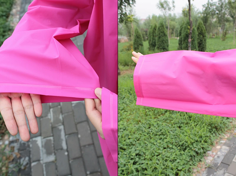 Precio de fabricante Ropa de lluvia monocromática colorida