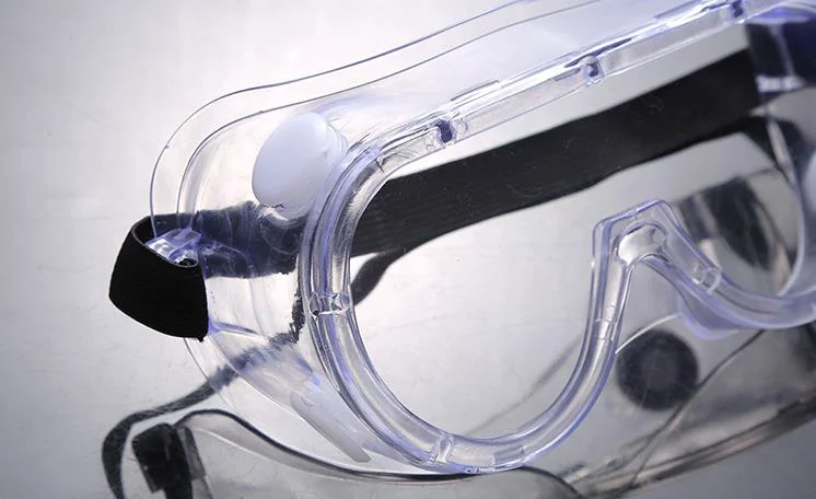Industrial PVC Vermeiden Sie die Augenbrillen medizinische Schutzbrille