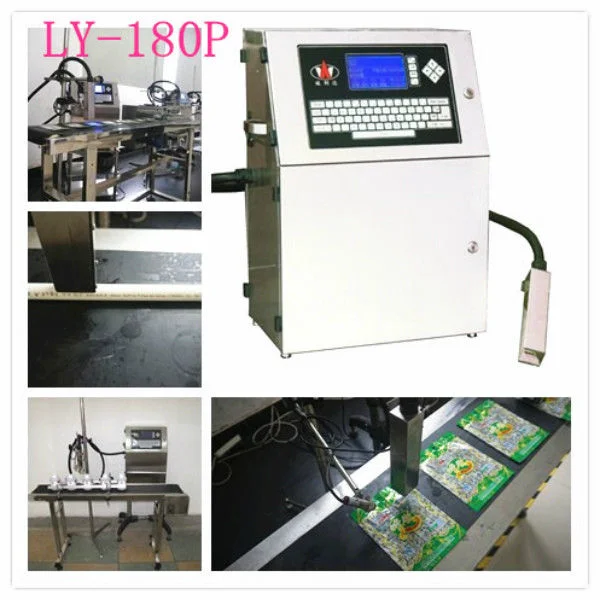 LY-180P Industrial Inkjet Printer  Bottle Date Printing Machine