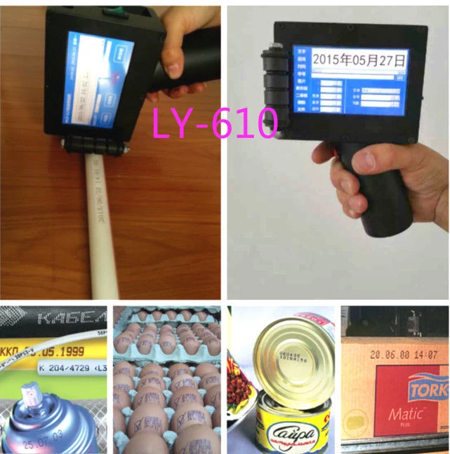 LY-610 Expiry Date Printing Machine For Food and Code