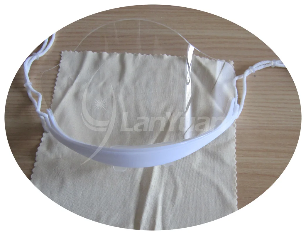LY-B702 Anti-Beschlag-Hygiene-transparente Plastikmaske