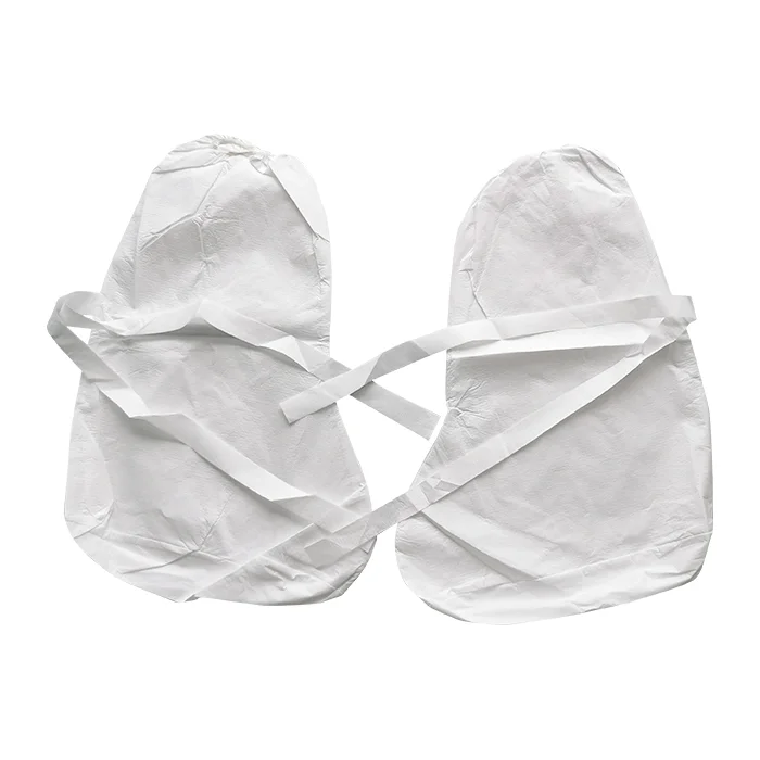 LY Einweg-Weiß SF PP Vlies staubdichte Bootsabdeckungen mit Krawattenmedizinische Laboreinsatz