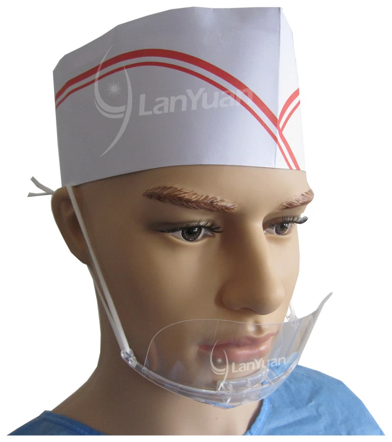 LY-E505 Anti-fog Hygiene Transparent Plastic Mask