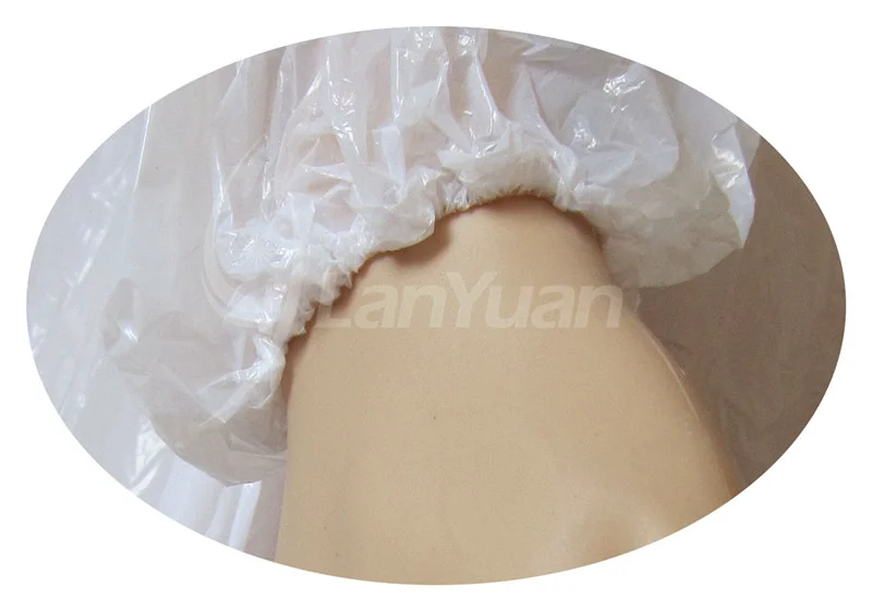 Lushing Cap and Elastic Cuff Disposable Poncho