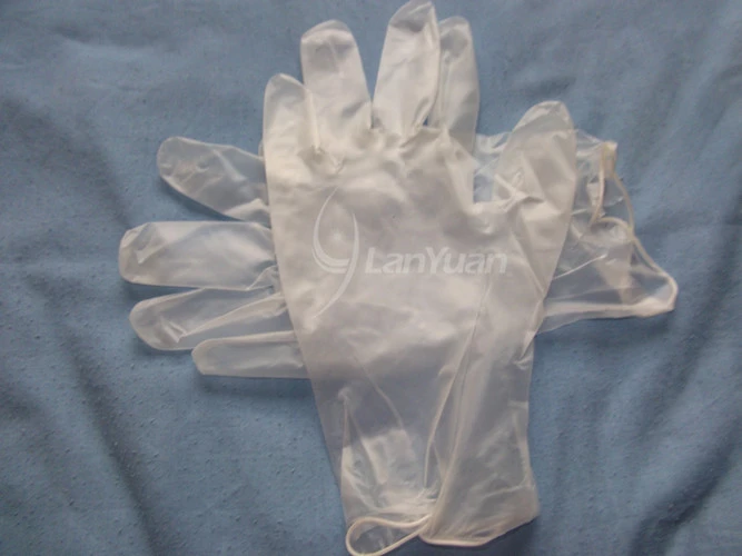 لاي الطبية الصف قفازات الفينيل