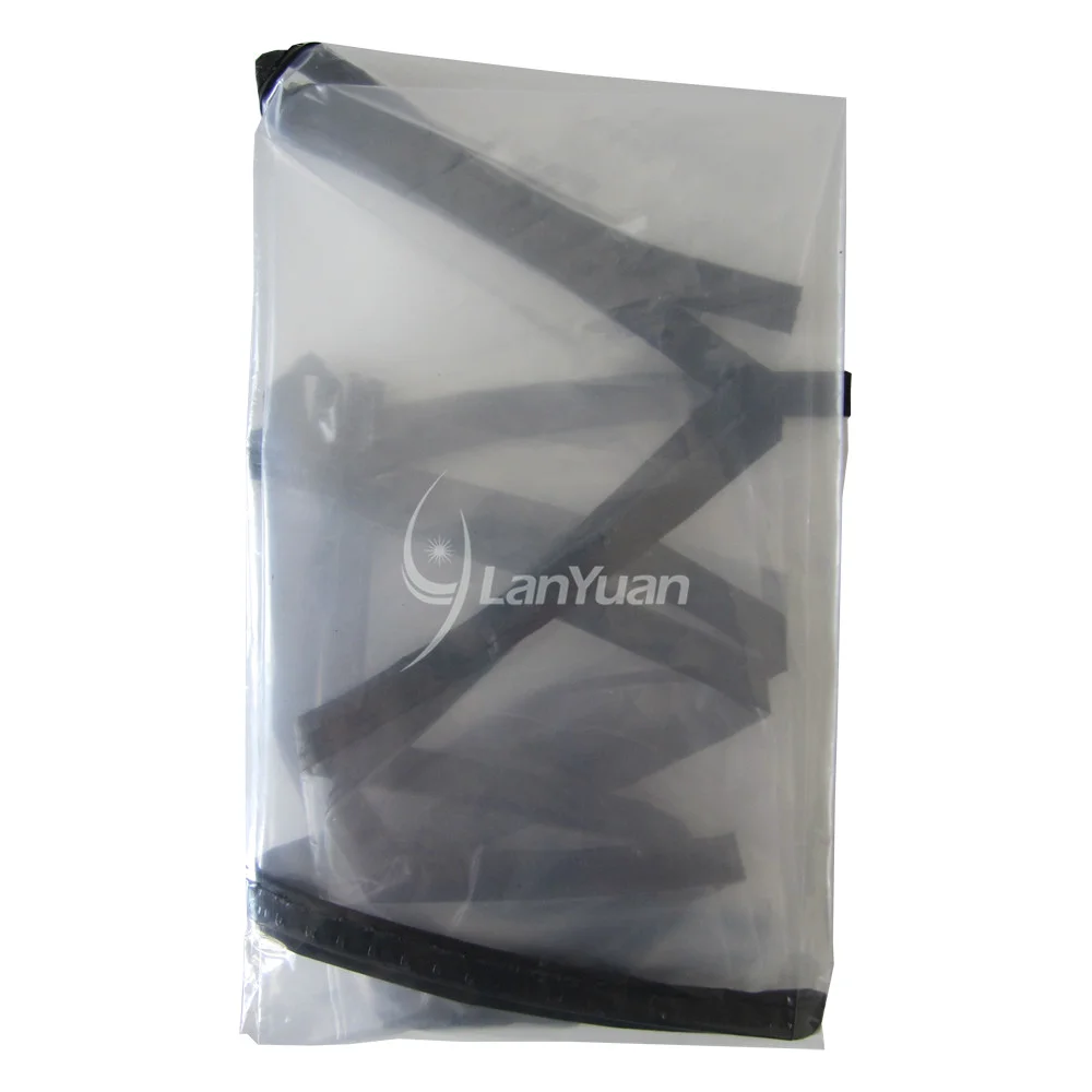 LY PE Rain Bonnet With Black Package Edge