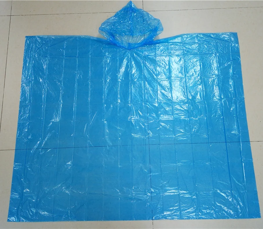 Maker Plastik bunte PE Rain Poncho