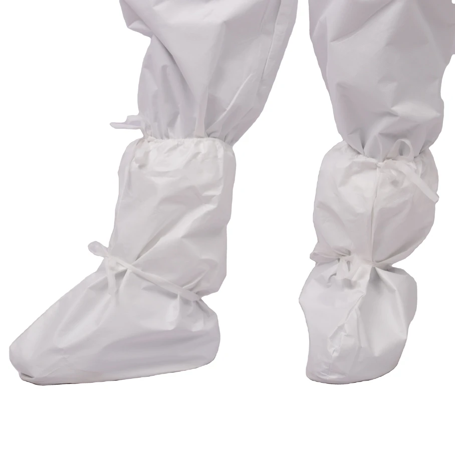 Fabricant jetable pp pp non tissé protecteur élevé de botte de gangs élevé