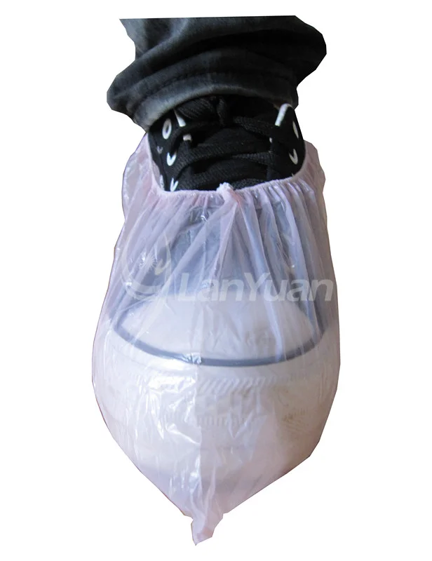 PE التخلص من غطاء الأحذية للماء