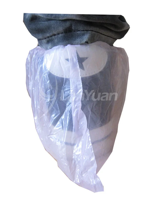 PE التخلص من غطاء الأحذية للماء