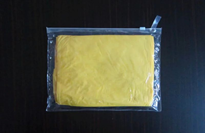 PVC Rainwear anexa la capilla con el lazo