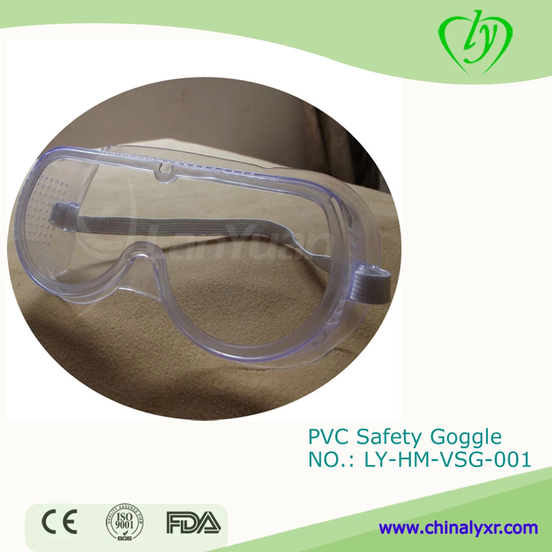 PVC goggles supplier. Suitable for hospitals painting
