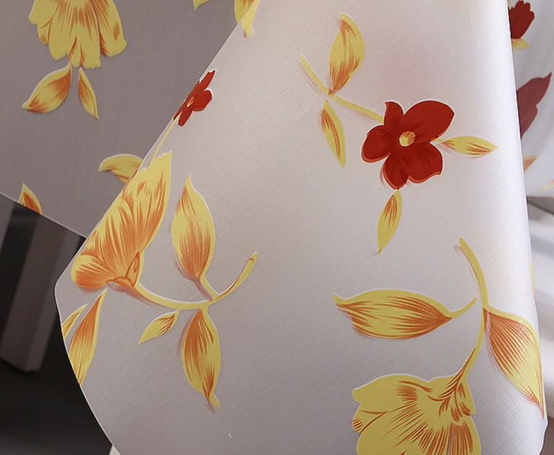 Rectangle Anti-slip and Fashionable PEVA Tablecloth