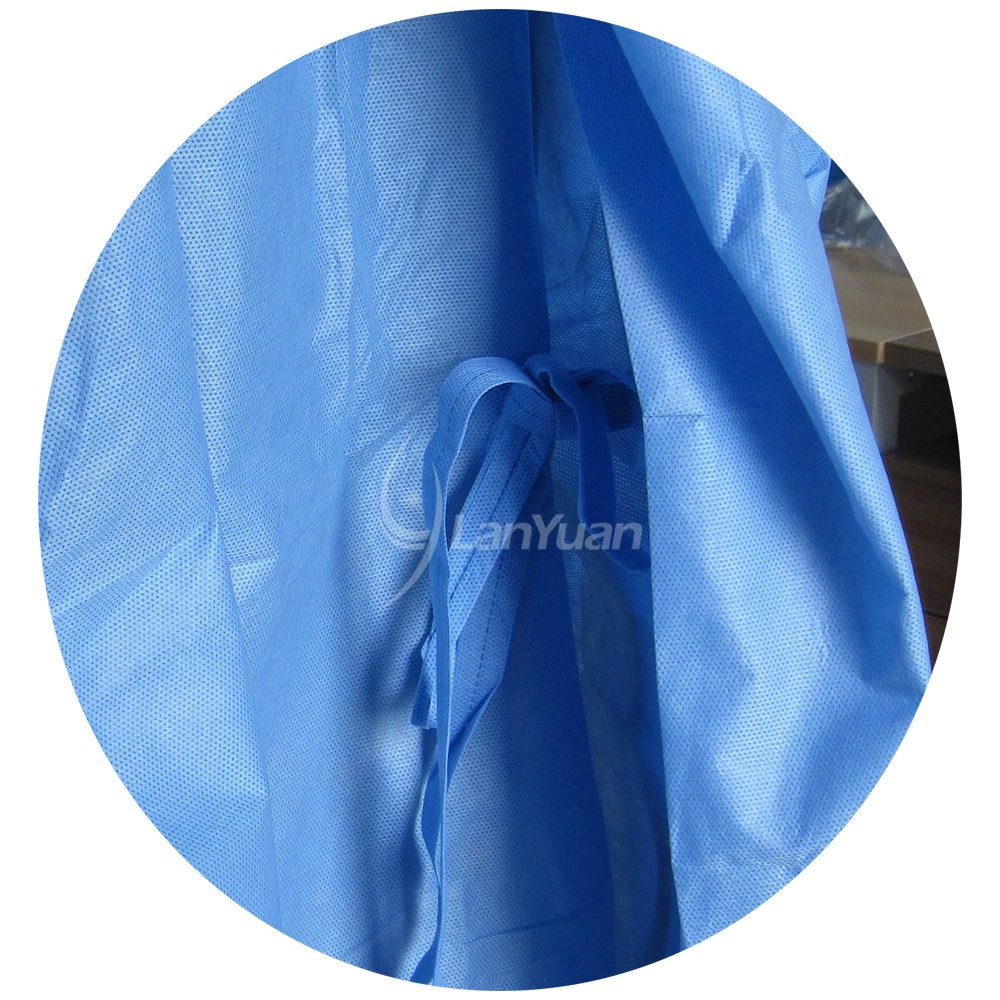 Reinforced surgical gown