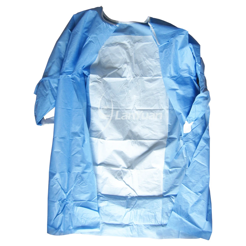 SMS Sterile OP-Kittel Verstärkte Drape mit zwei Handtücher