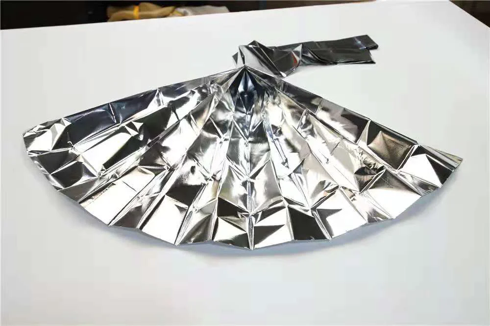 الفضة ماء بطانية الطوارئ المحمولة