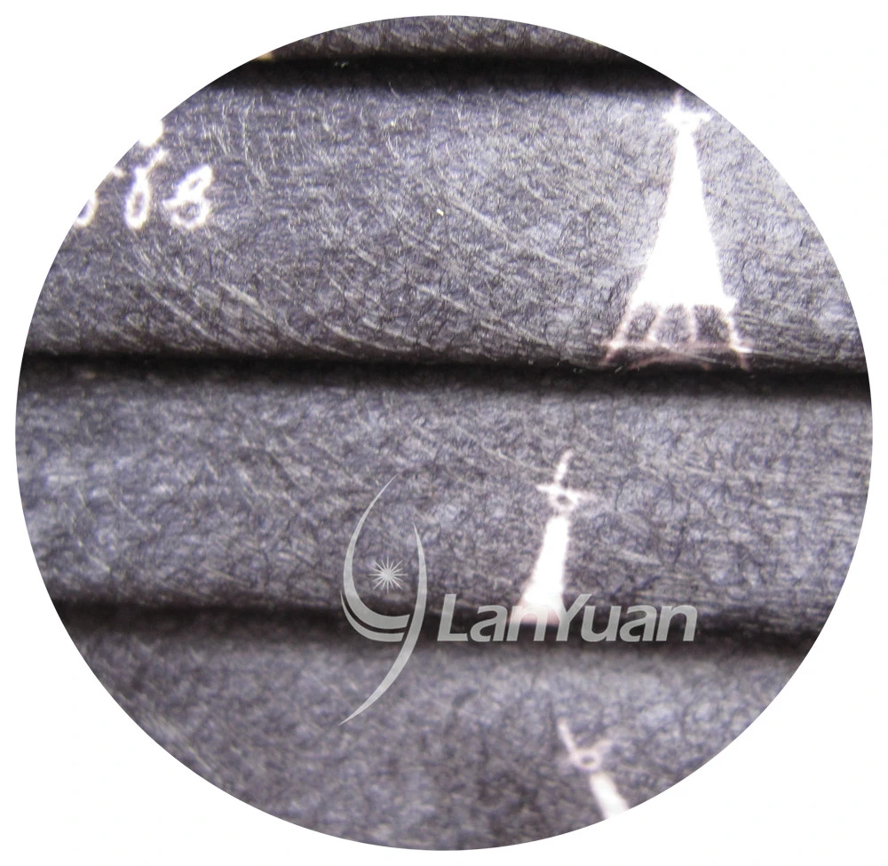 Single Piece Package Black Nonwoven Face Mask with Towers Pattern