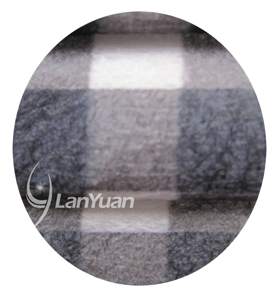 Single Piece Package Black and White Big Checked Pattern Ear Loop Face Mask