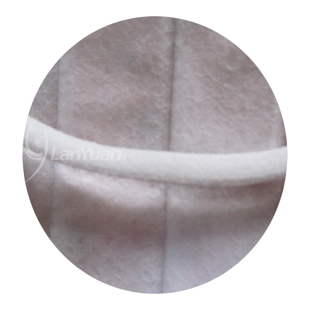 Single Piece Package Ear Loop Nonwoven Pink Face Mask With Flowers Pattern