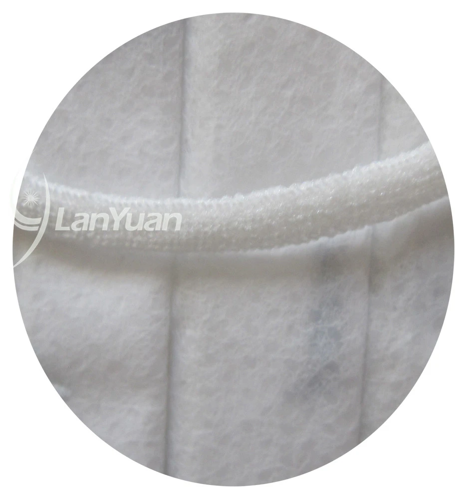 Single Piece Package White Nonwoven Face Mask with Towers Pattern