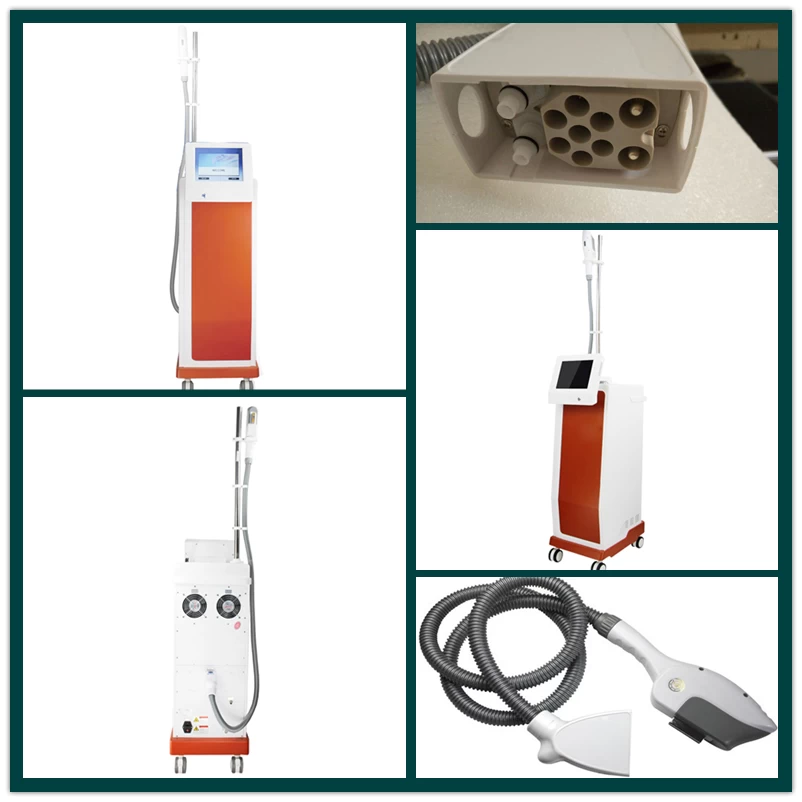 Skin Rejuvenation and Wrinkle Removal E light IPL+RF Machine