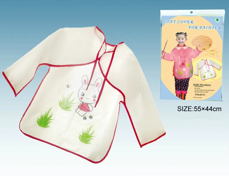 Sleeveless EVA Ecofriendly Protection Chidren Apron for Painting