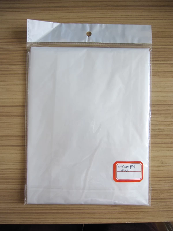 Waterproof White PEVA Rain Poncho Hoodie